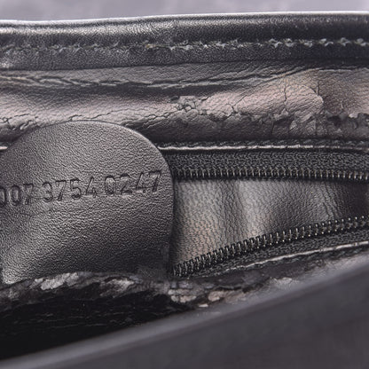 Gucci Monogram Shoulder Bag Black 7 of 15