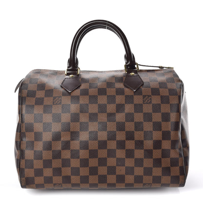 Louis Vuitton Damier Ebene Speedy 30 1 of 11