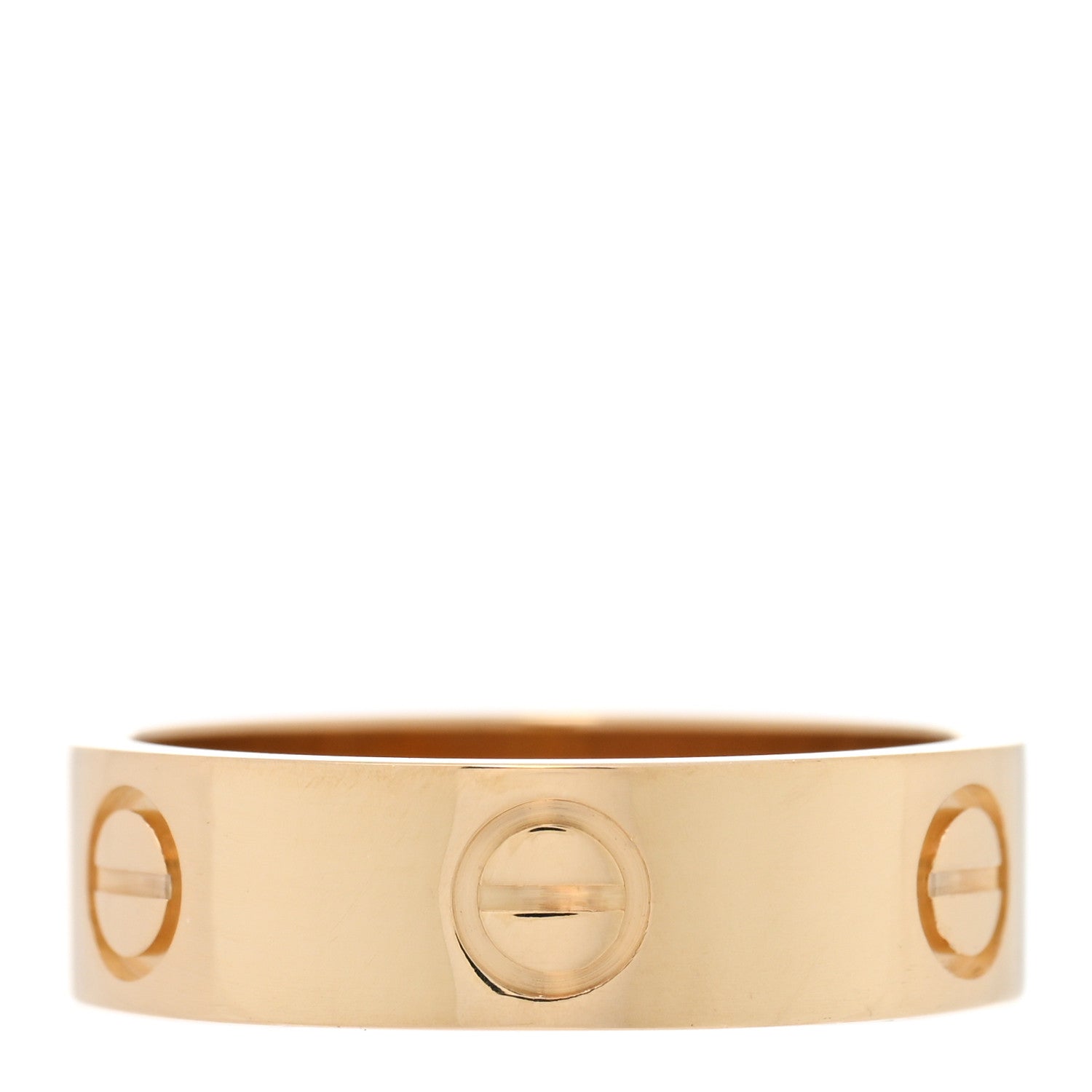 Cartier 18K Yellow Gold 5.5mm LOVE Ring 54 7 1 of 4