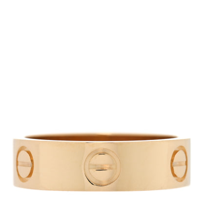 Cartier 18K Yellow Gold 5.5mm LOVE Ring 54 7 1 of 4