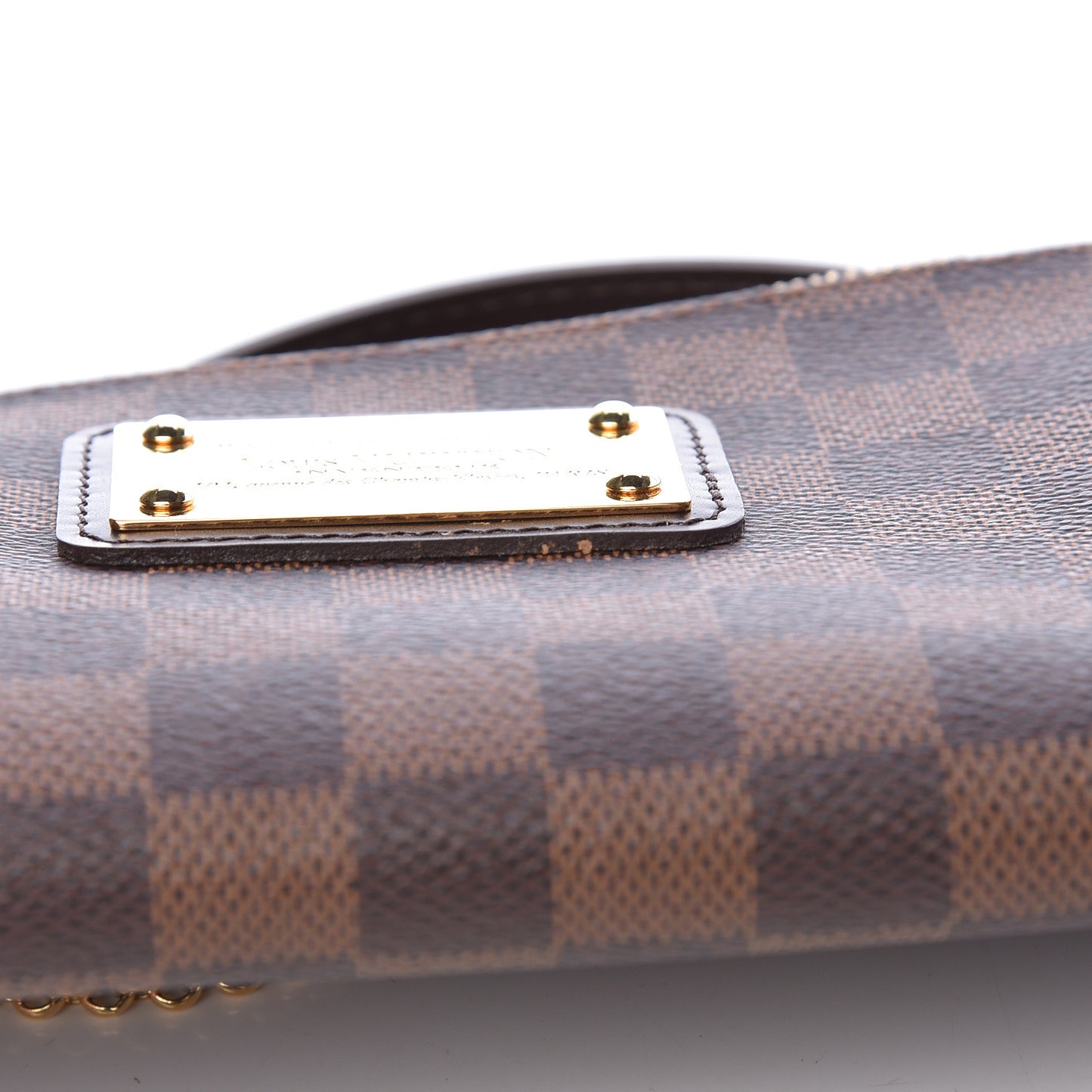 Damier Ebene Eva Clutch