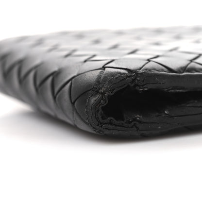 Bottega Veneta Nappa Maxi Intrecciato Bi-Fold Wallet Black 10 of 10