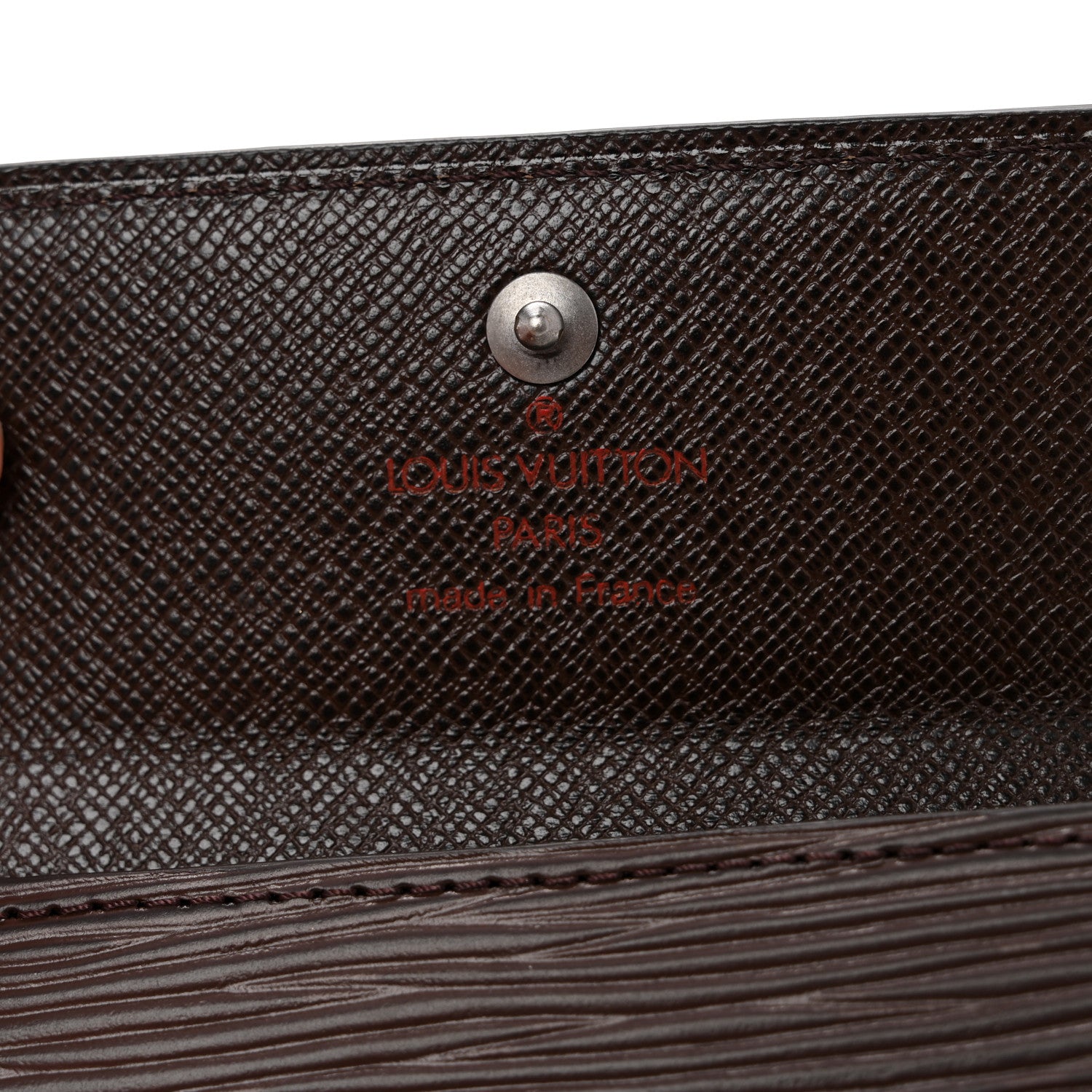 Louis Vuitton Epi Ludlow Wallet Moka 6 of 8