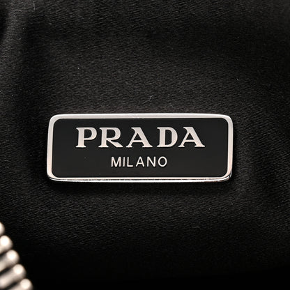 Prada Satin Crystal Re-Edition 2005 Shoulder Bag Cristal 6 of 10