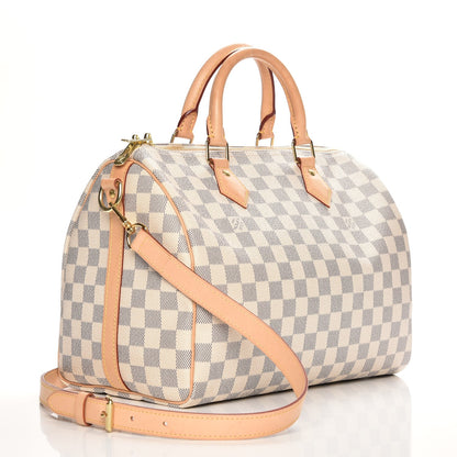 Louis Vuitton Damier Azur Speedy Bandouliere 30 4 of 13
