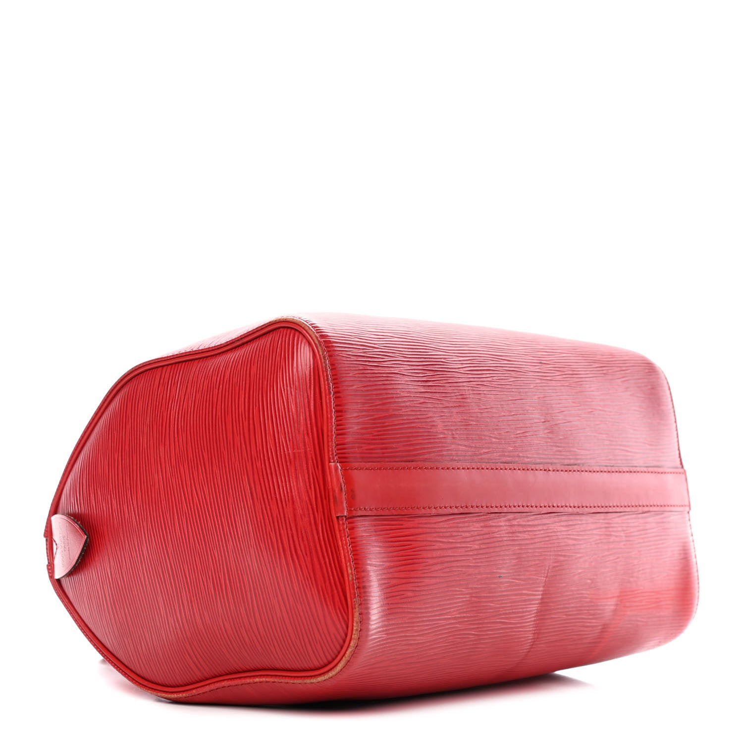 Louis Vuitton Epi Speedy 25 Castillan Red 3 of 9