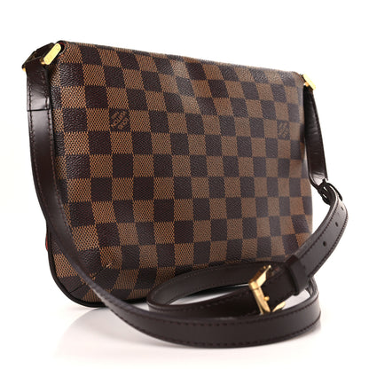 Louis Vuitton Damier Ebene Musette Tango Long Strap 3 of 8