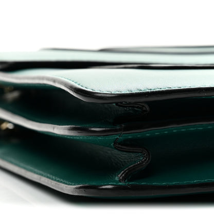 Bulgari Calfskin Serpenti Forever Shoulder Bag Emerald Green 9 of 12