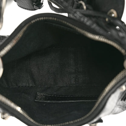 Balenciaga Agneau Arena Le Cagole Shoulder Bag XS Black 5 of 9