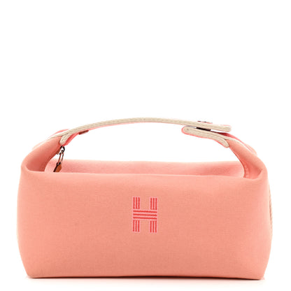 Hermes Canvas Small Bride-A-Brac Pouch Goyave 1 of 9