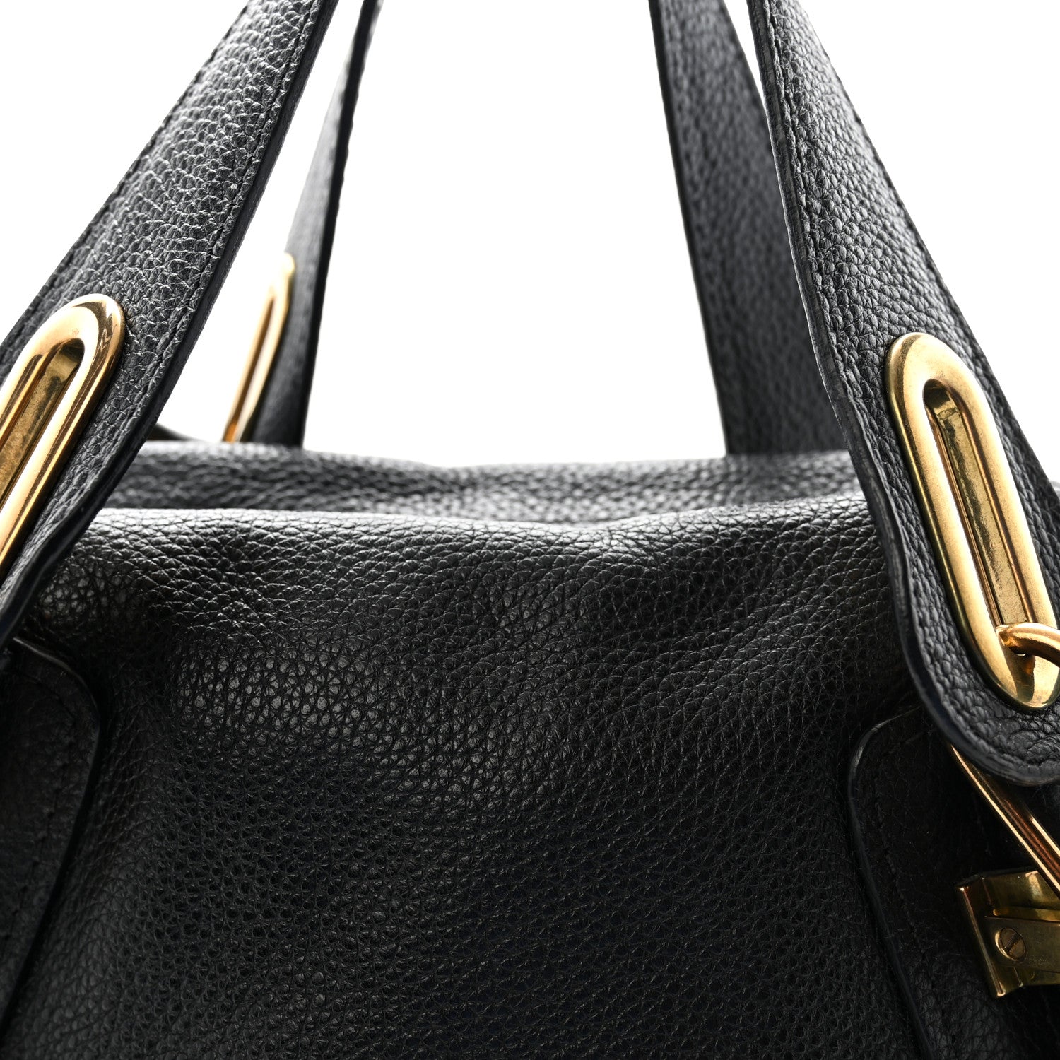 Chloe Calfskin Medium Paraty Black 7 of 9