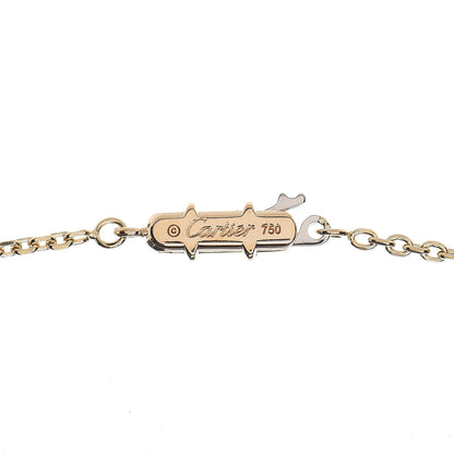 Cartier 18K Yellow Gold Medium Hearts and Symbols Necklace 4 of 7