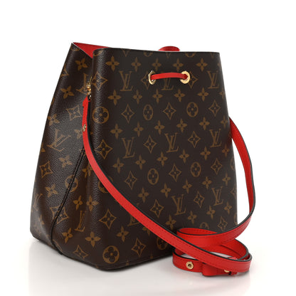 Louis Vuitton Monogram Neonoe MM Coquelicot 3 of 10