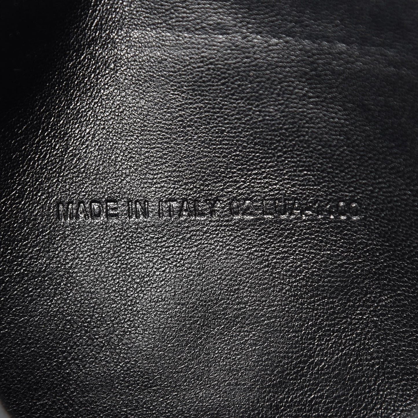 Patent Cannage Wallet on Chain Pouch Black