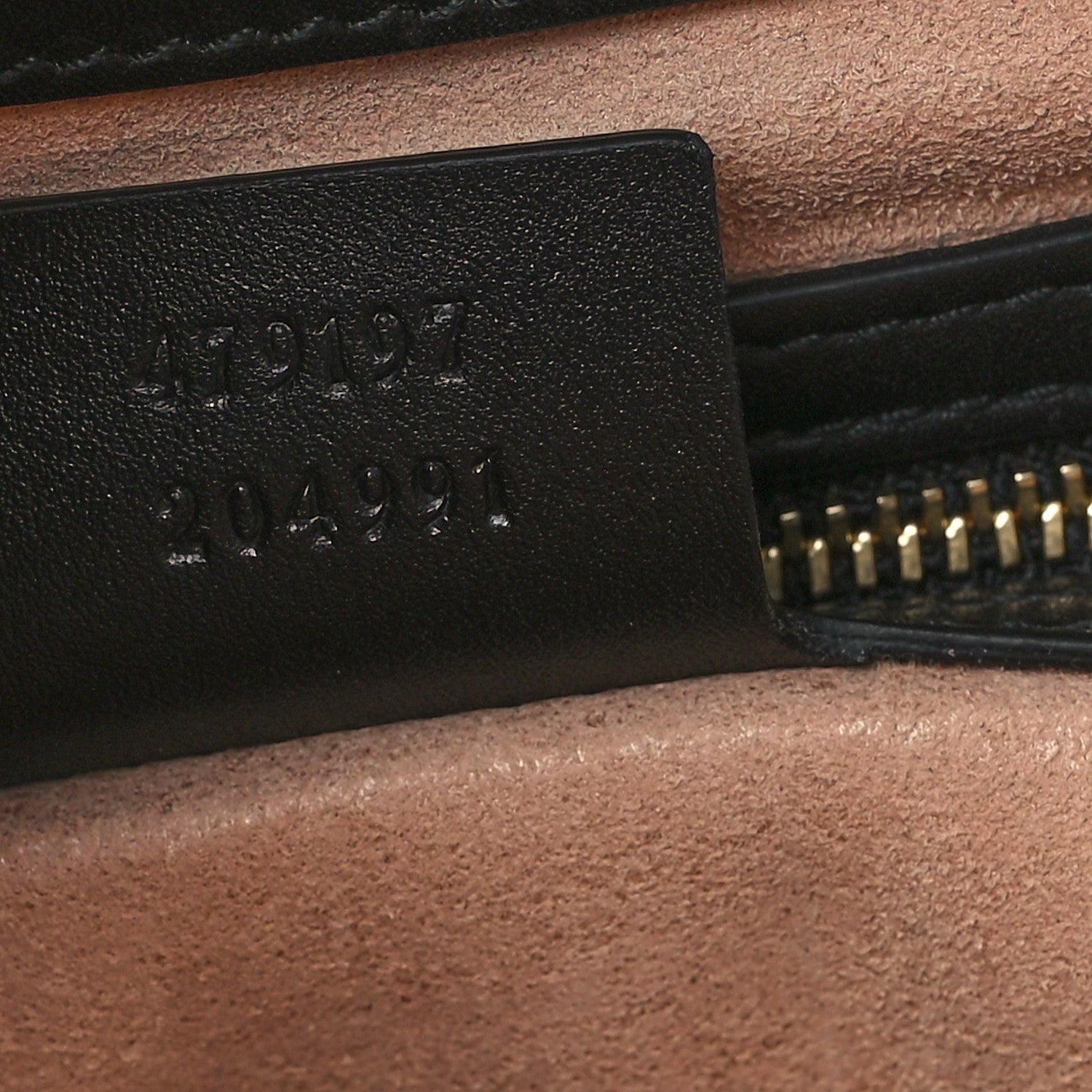 Gucci Guccissima Medium Padlock Tote Black 7 of 11