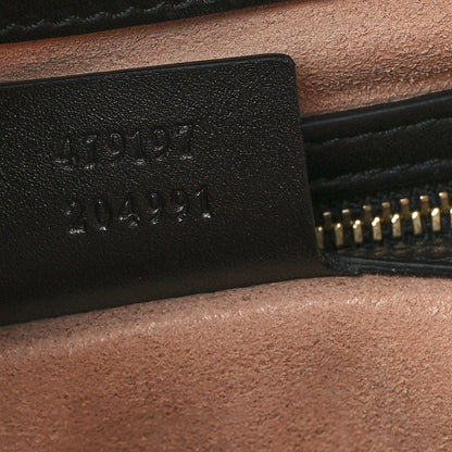 Gucci Guccissima Medium Padlock Tote Black 7 of 11