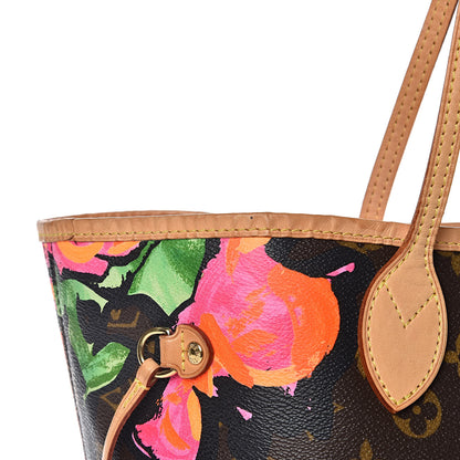 Louis Vuitton Monogram Roses Neverfull MM 15 of 20