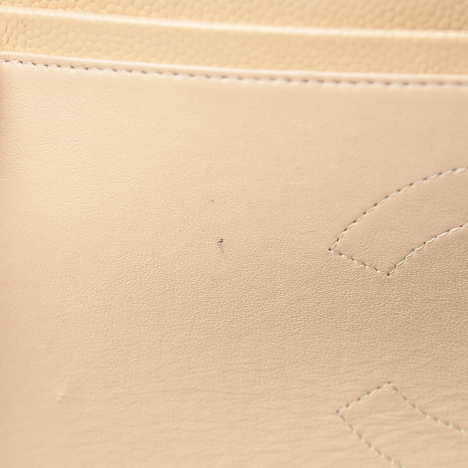 Chanel Caviar Quilted Jumbo Double Flap Beige 10 of 21