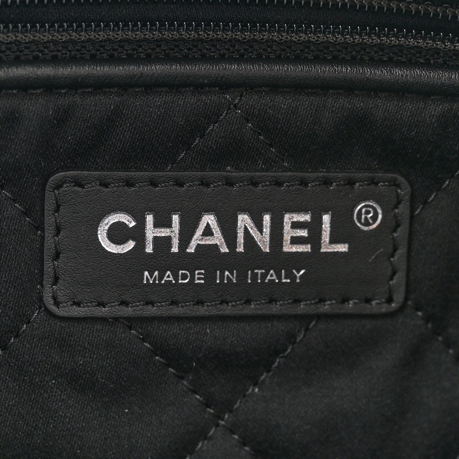 Chanel Printed Calfskin Quilted Chanel 22 Black 6 of 10