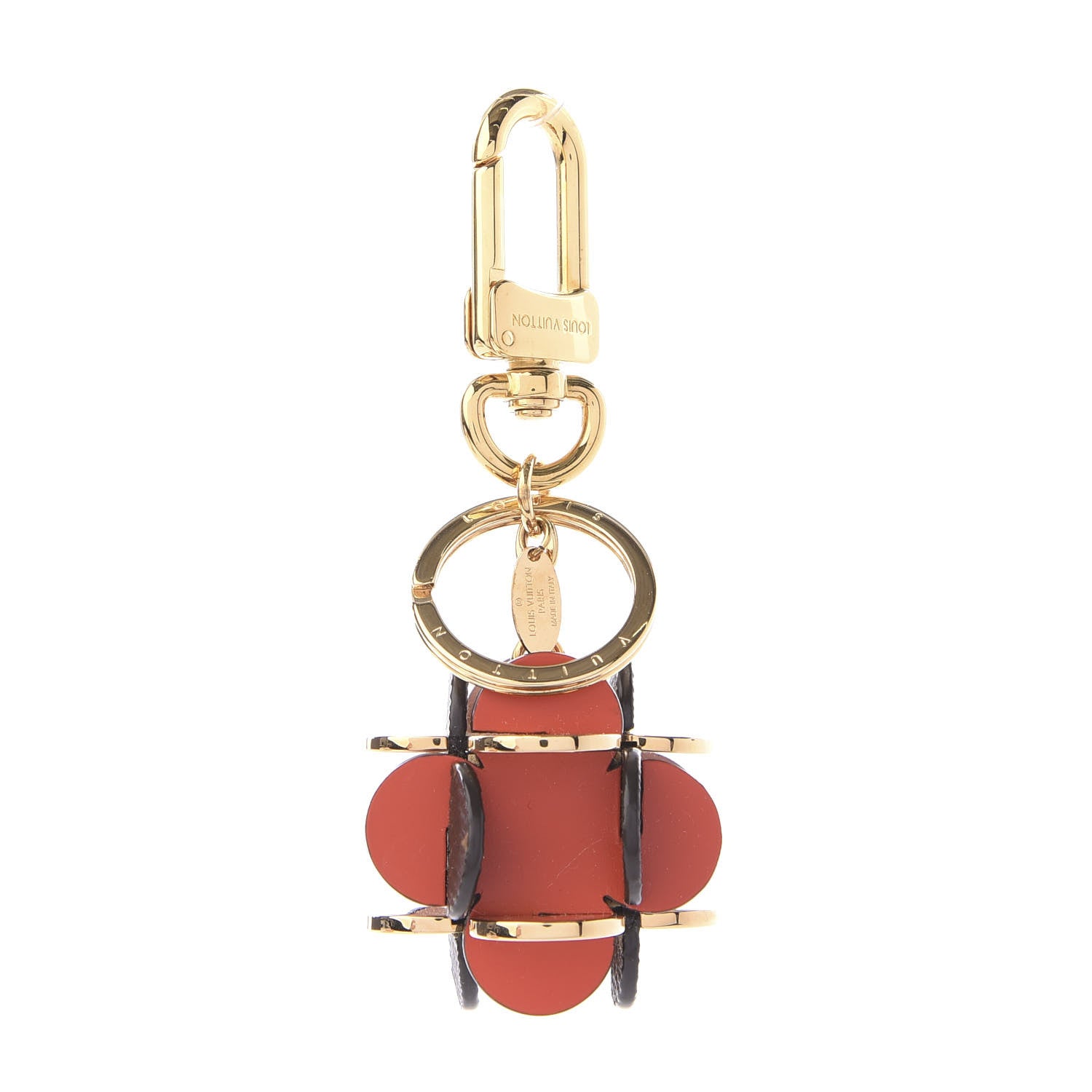 Louis Vuitton Monogram Flowering Bag Charm Key Ring 2 of 4
