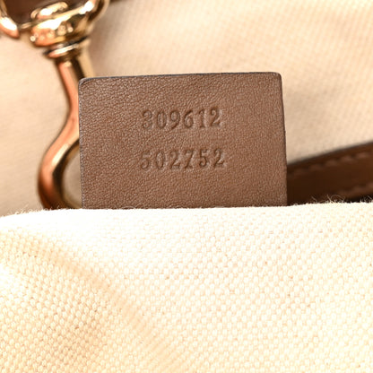 Gucci GG Supreme Monogram Medium Nice Tote Brown 6 of 15