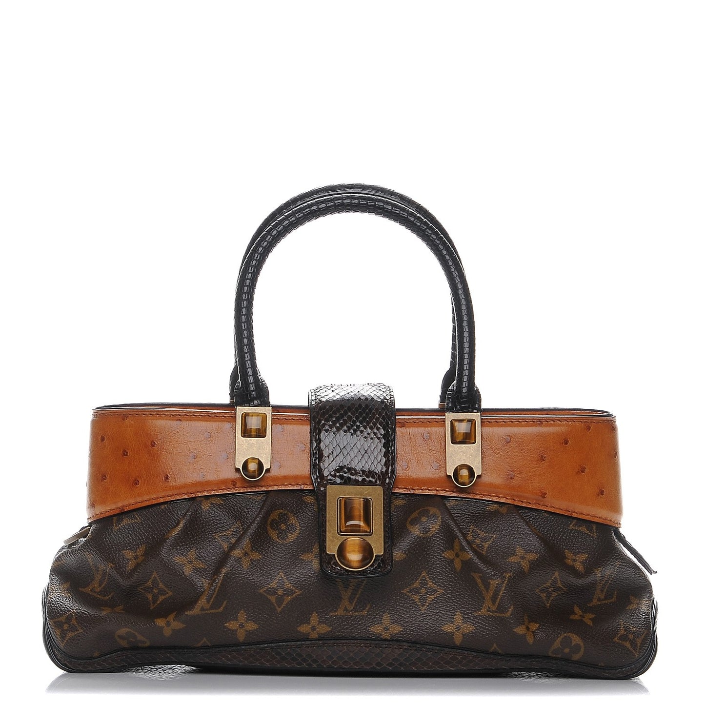 Monogram Ostrich Macha Waltz