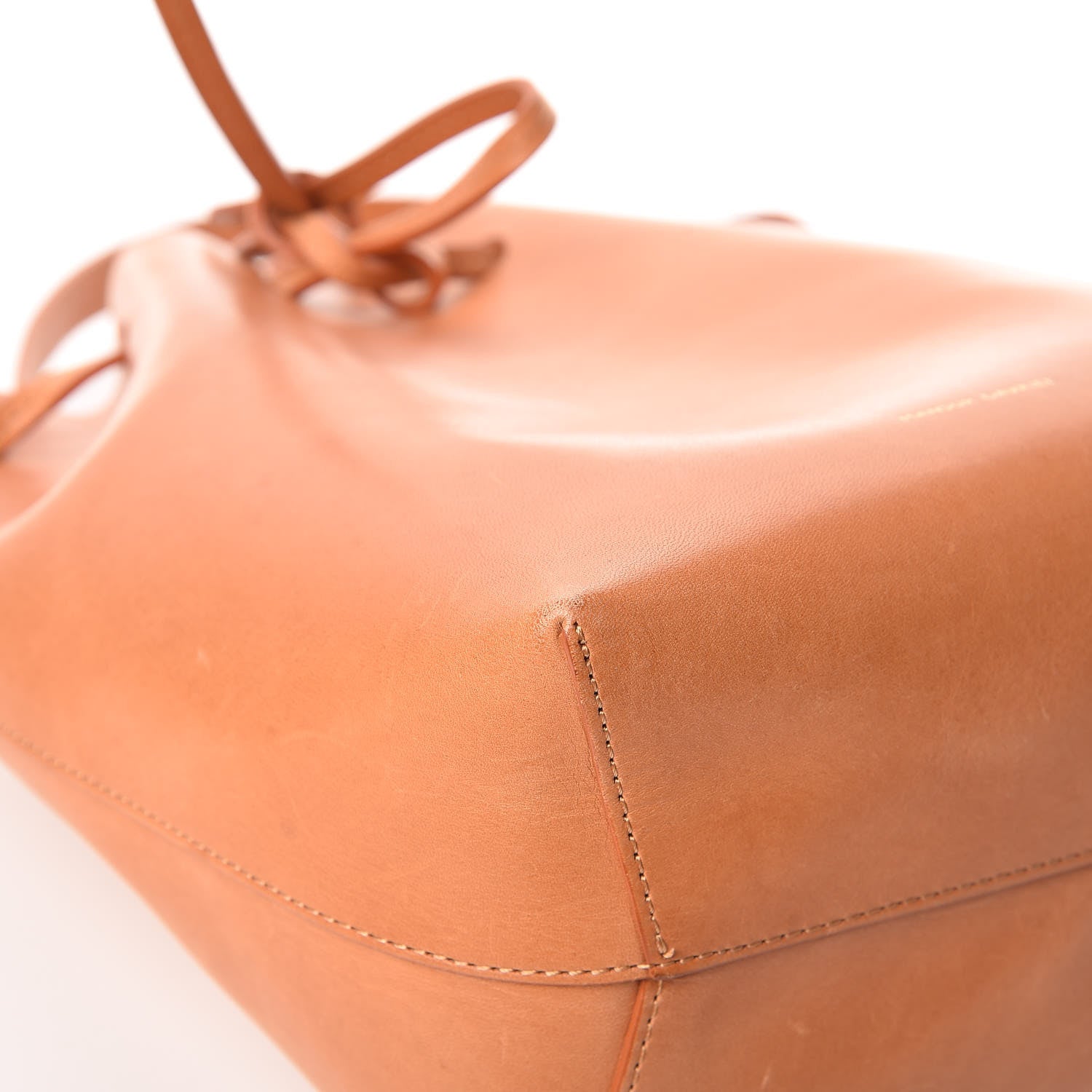 Mansur Gavriel Calfskin Mini Bucket Bag Cammello Rosa 13 of 19