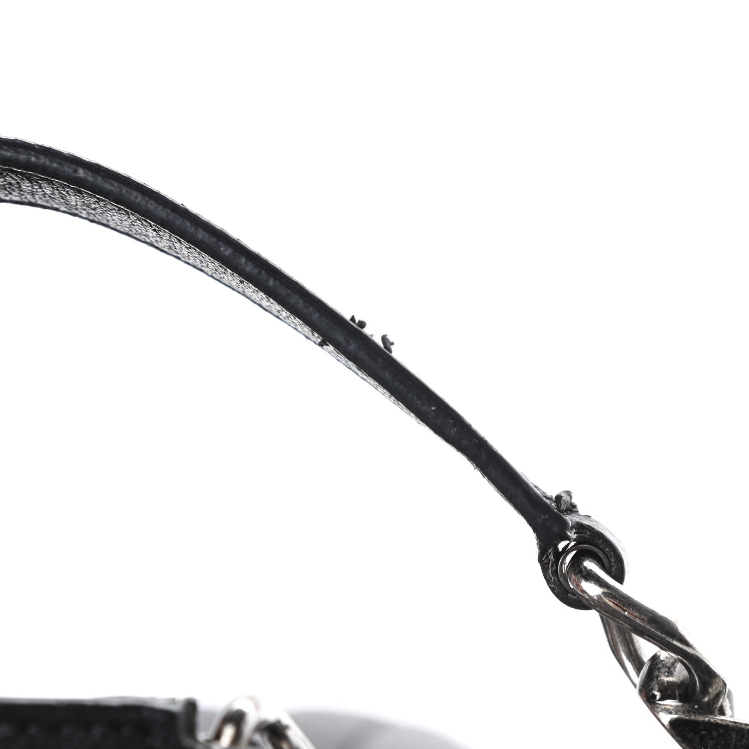 Saint Laurent Sheepskin Matelasse Chevron Monogram Large College Satchel Black 11 of 13
