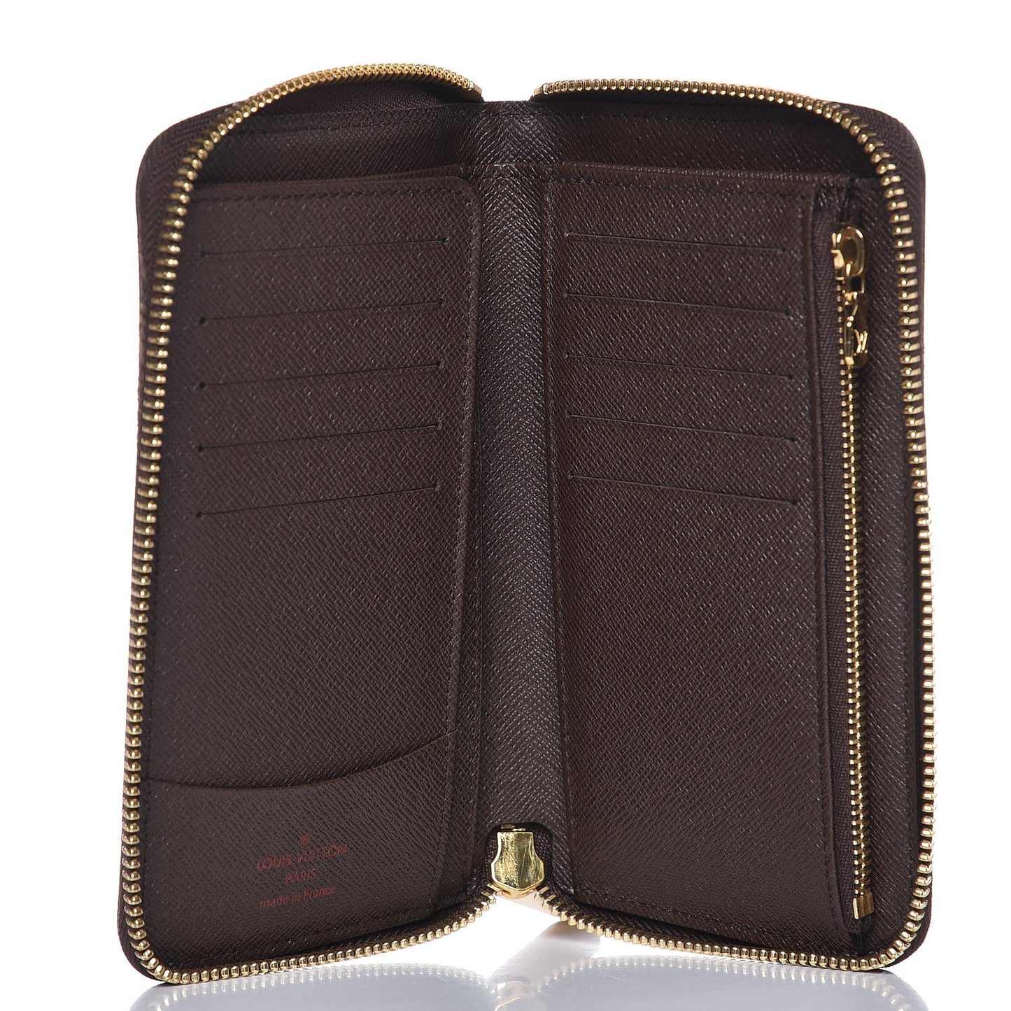 Damier Ebene Zippy Compact Wallet