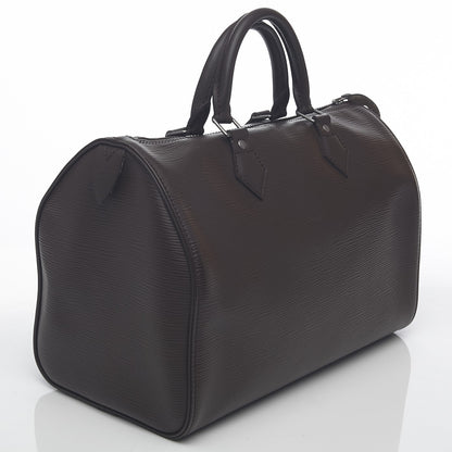 Louis Vuitton Epi Speedy 30 Moka 3 of 9