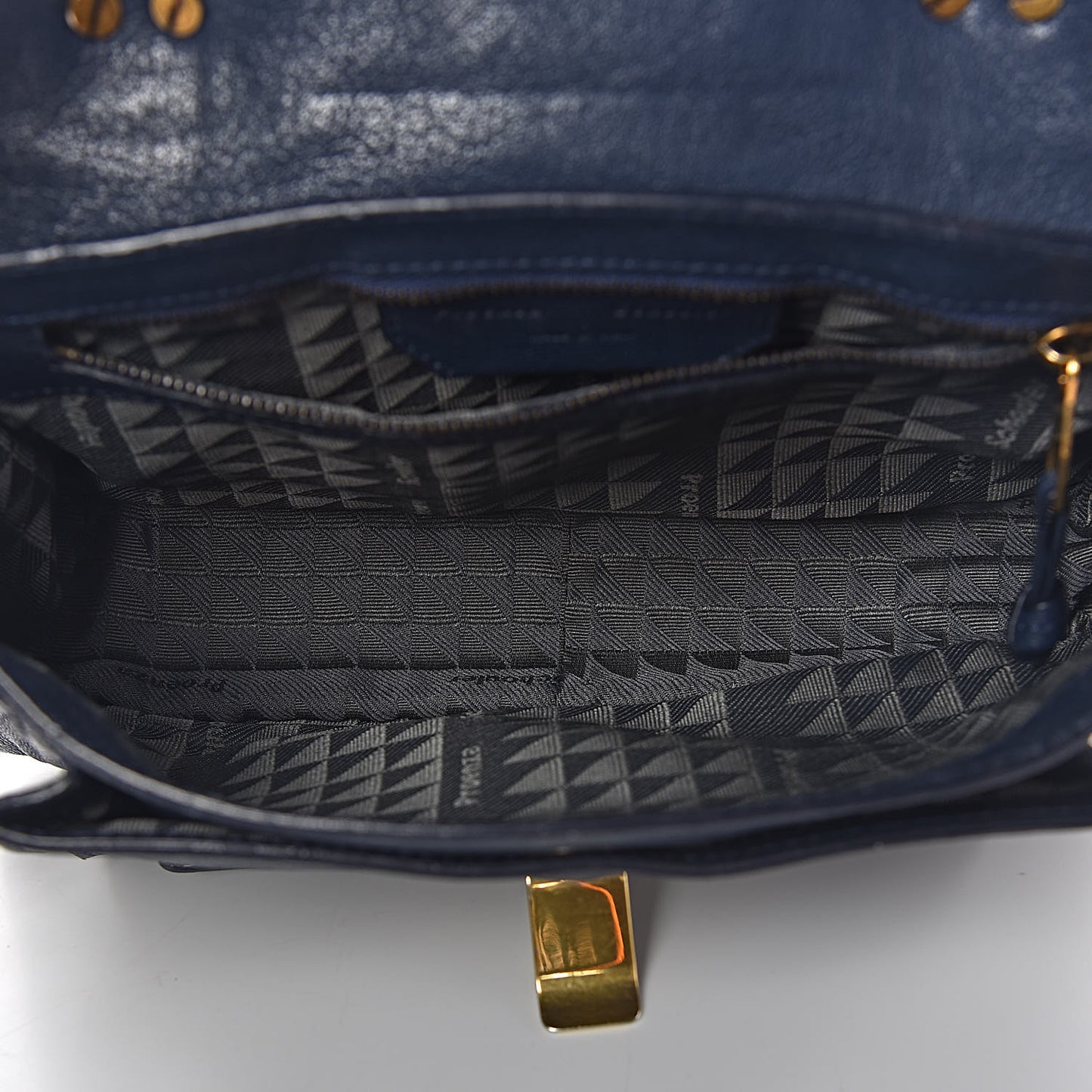 Lambskin Tiny PS1 Satchel Midnight