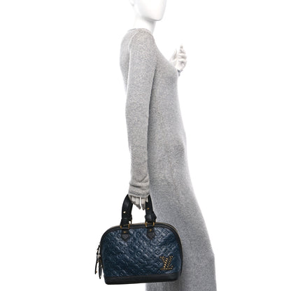 Louis Vuitton Monogram Double Jeu Neo Alma Blue 2 of 17