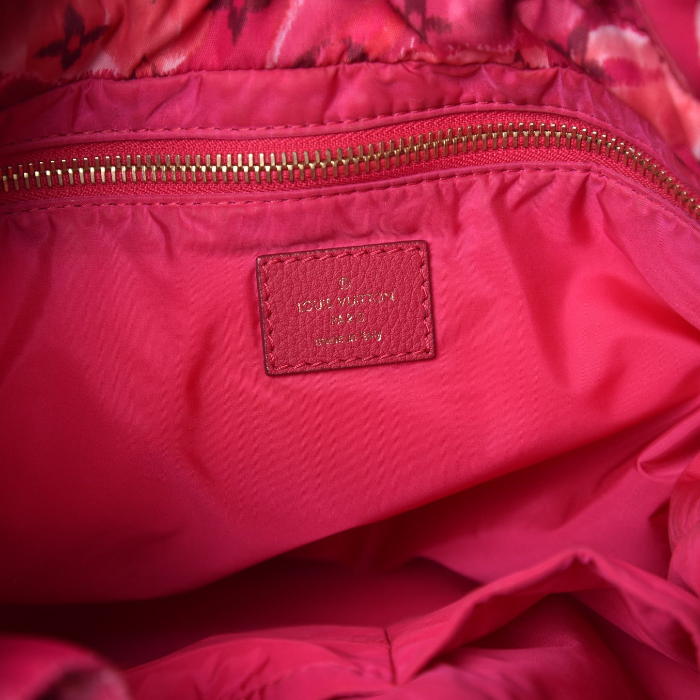 Nylon Monogram Ikat Noefull MM Rose Indien