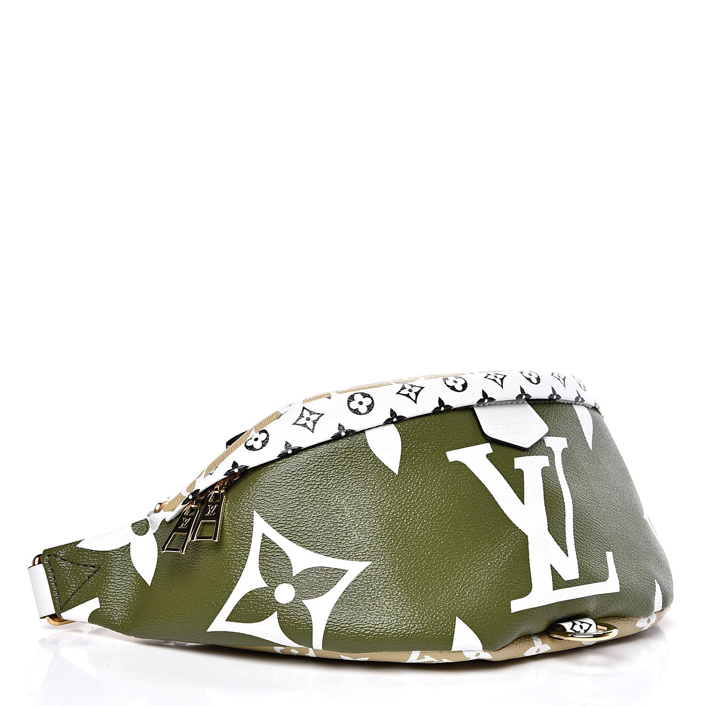 Monogram Giant Bumbag Kaki Beige