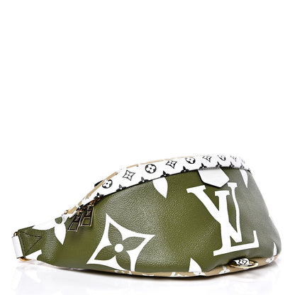 Louis Vuitton Monogram Giant Bumbag Kaki Beige 3 of 9