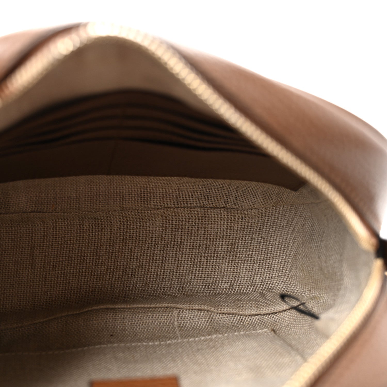 Gucci Monogram Mini Bree Messenger Bag Beige Tabacco 5 of 14