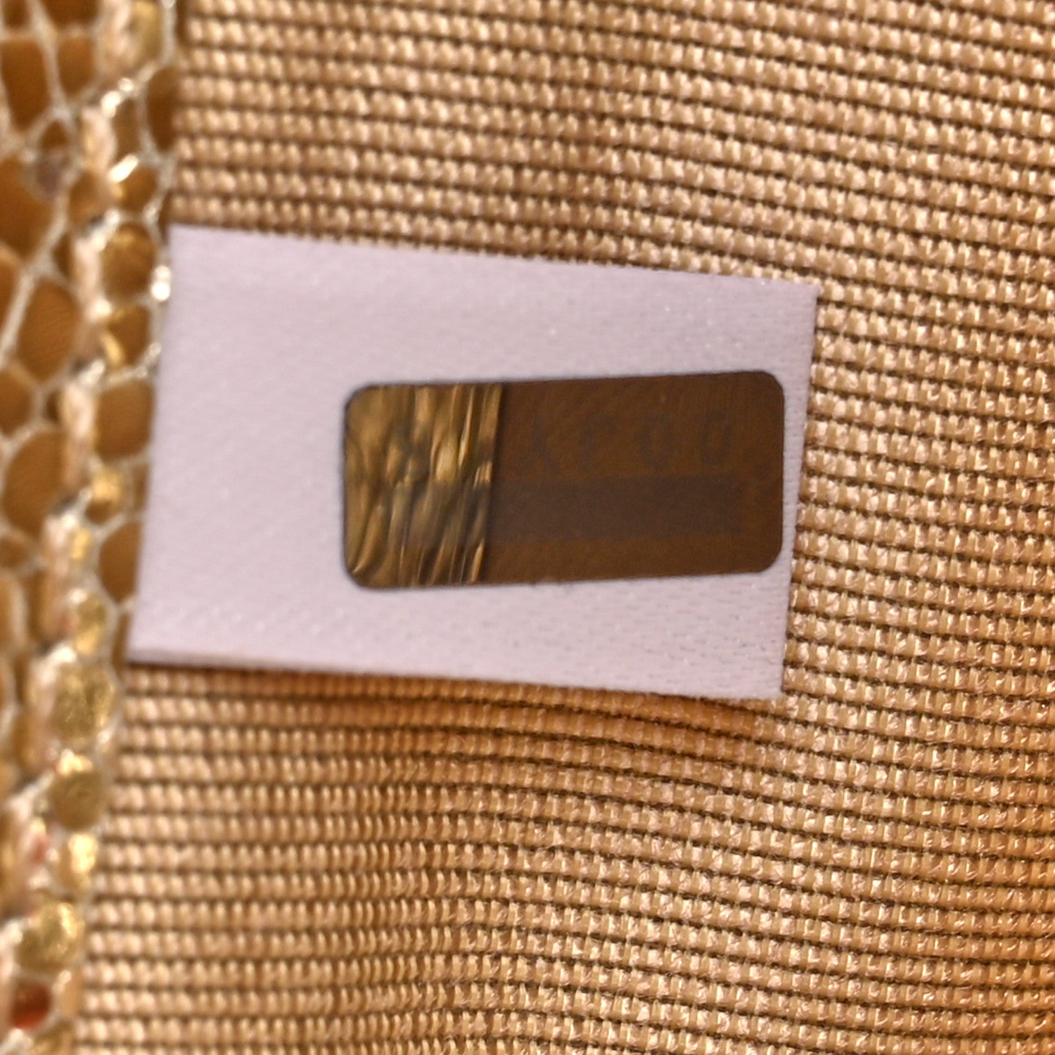 Jimmy Choo Glitter Fabric Reese Clutch Wallet Metallic 7 of 8