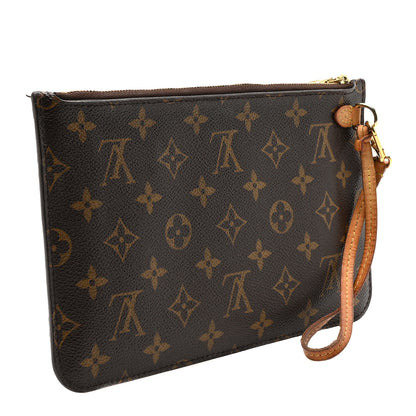 Louis Vuitton Monogram Neverfull MM GM Pochette Pivoine 3 of 10