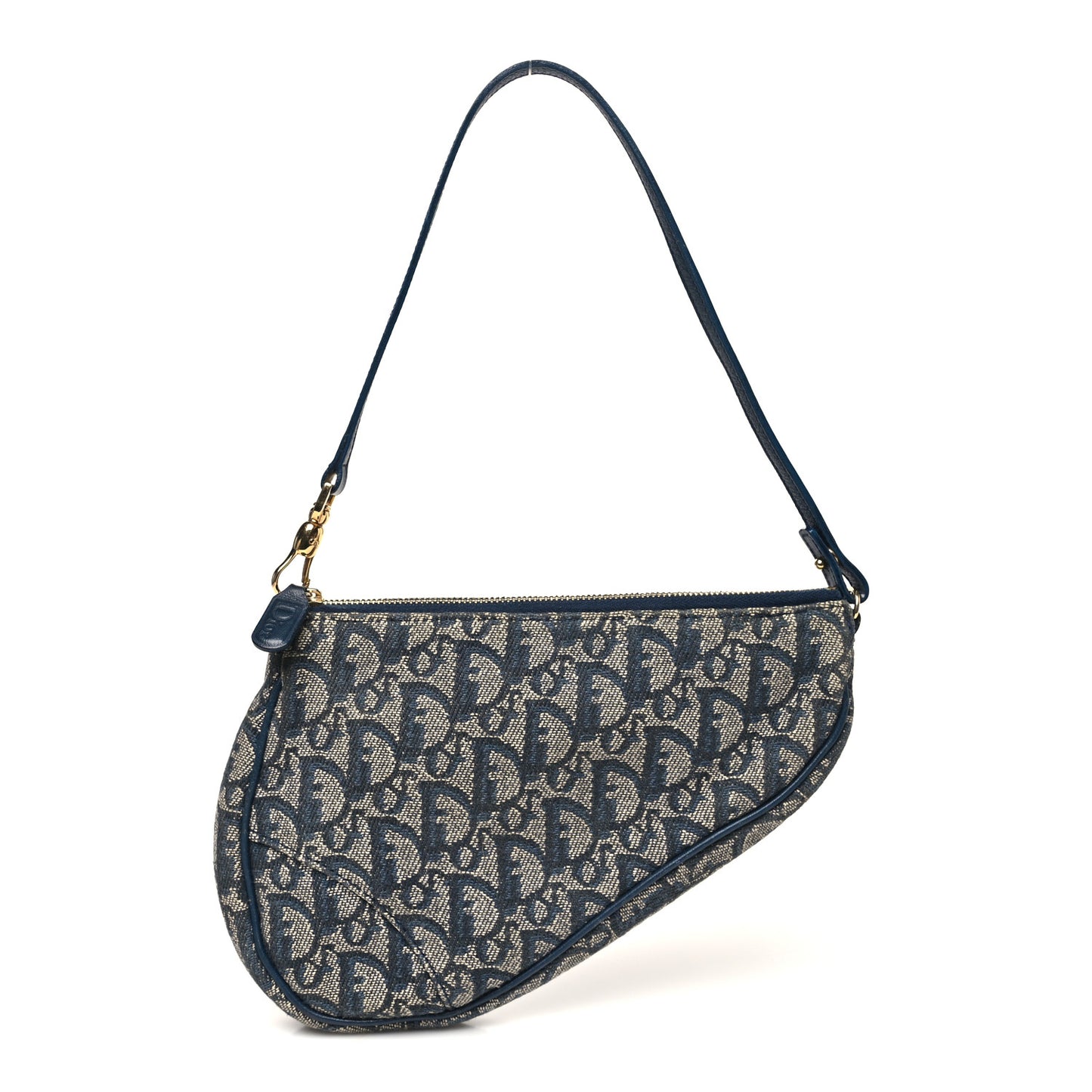 Monogram Mini Saddle Pochette Navy