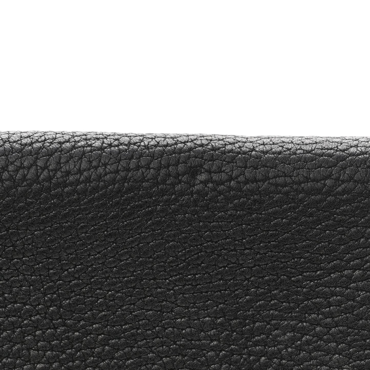 Grained Lambskin Drew Shoulder Bag Black