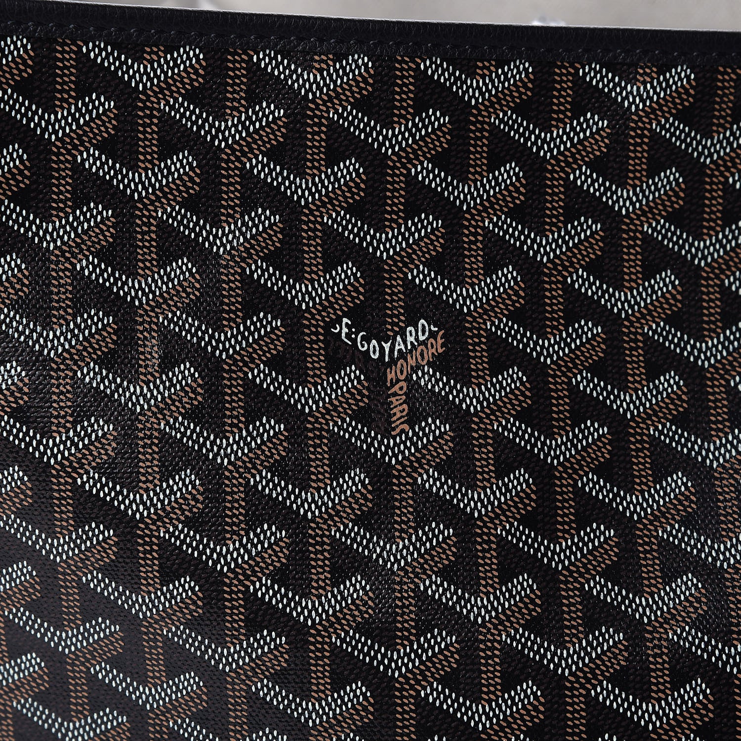 Goyard Goyardine Saint Louis GM Black 8 of 9