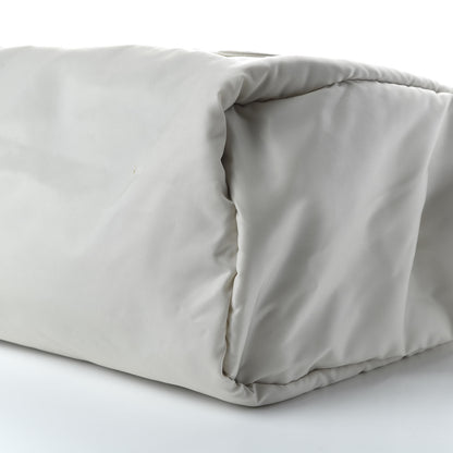 Fendi Nylon Reversible Everyday Tote Black White Tobacco 13 of 14