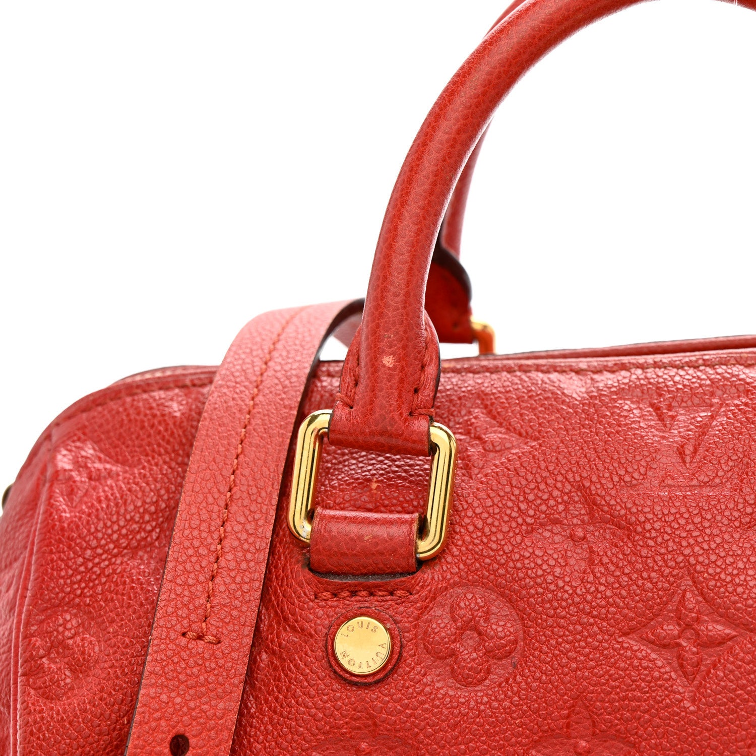 Louis Vuitton Empreinte Speedy Bandouliere 25 Cherry 11 of 21