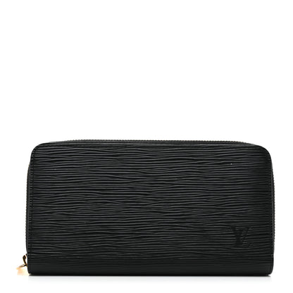 Louis Vuitton Epi Zippy Wallet Black 1 of 7