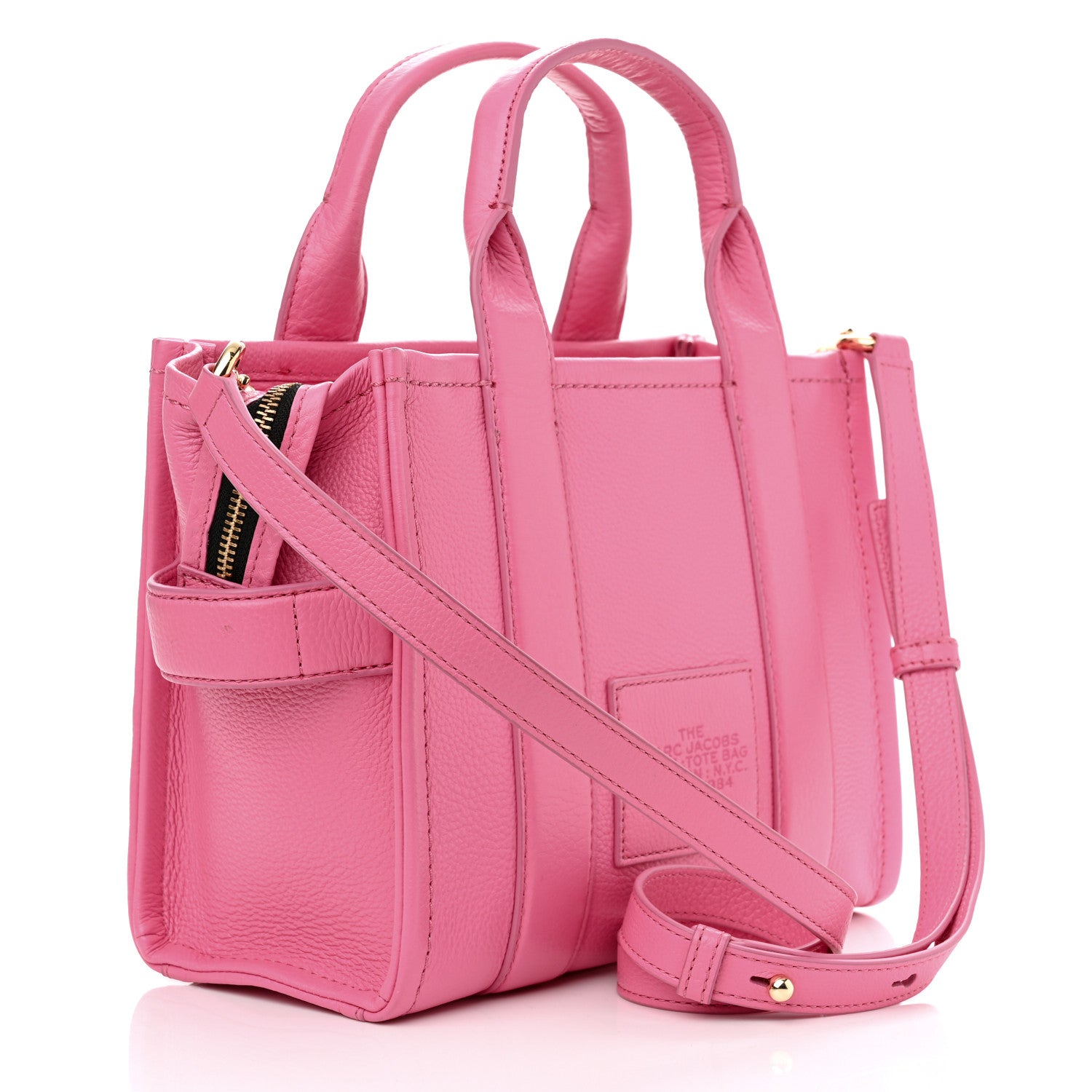 Marc Jacobs Grained Calfskin Small The Tote Bag Morning Glory 3 of 14