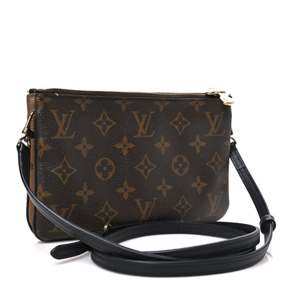 Louis Vuitton Reverse Monogram Giant Double Zip Pochette 3 of 13