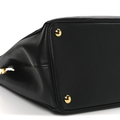 Prada Saffiano Lux Medium Galleria Double Zip Tote Black 8 of 10