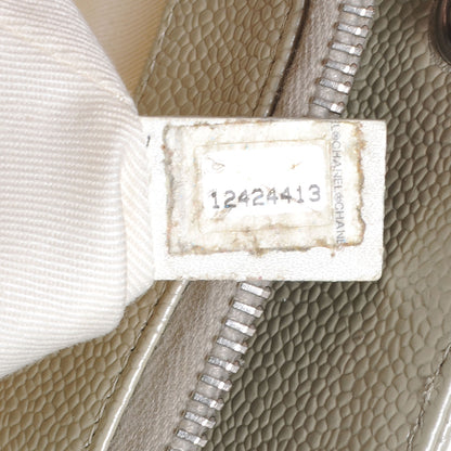 Chanel Caviar Grand Shopping Tote GST Champagne 7 of 7