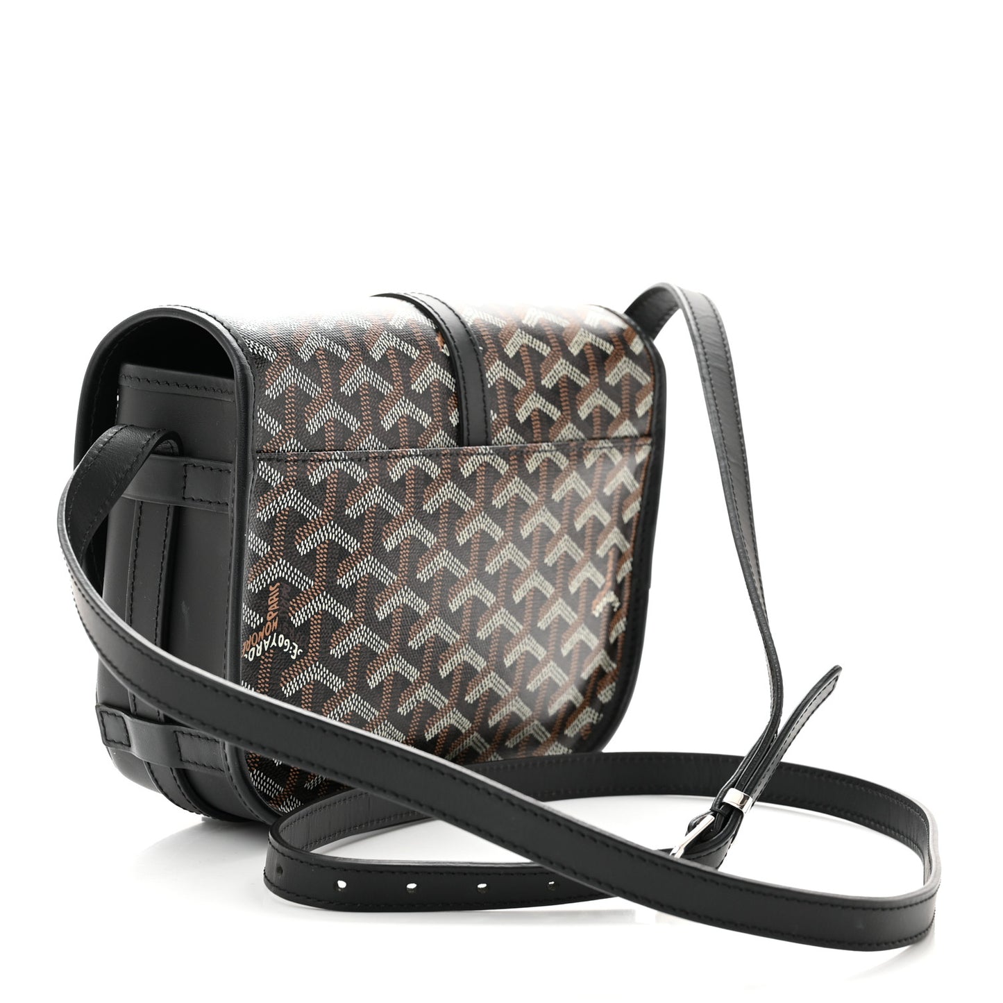 Goyardine Belvedere II PM Messenger Bag Black