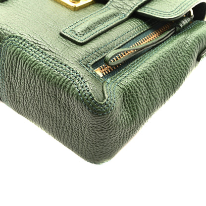 3.1 Phillip Lim Textured Calfskin Mini Pashli Satchel Military Green 10 of 10